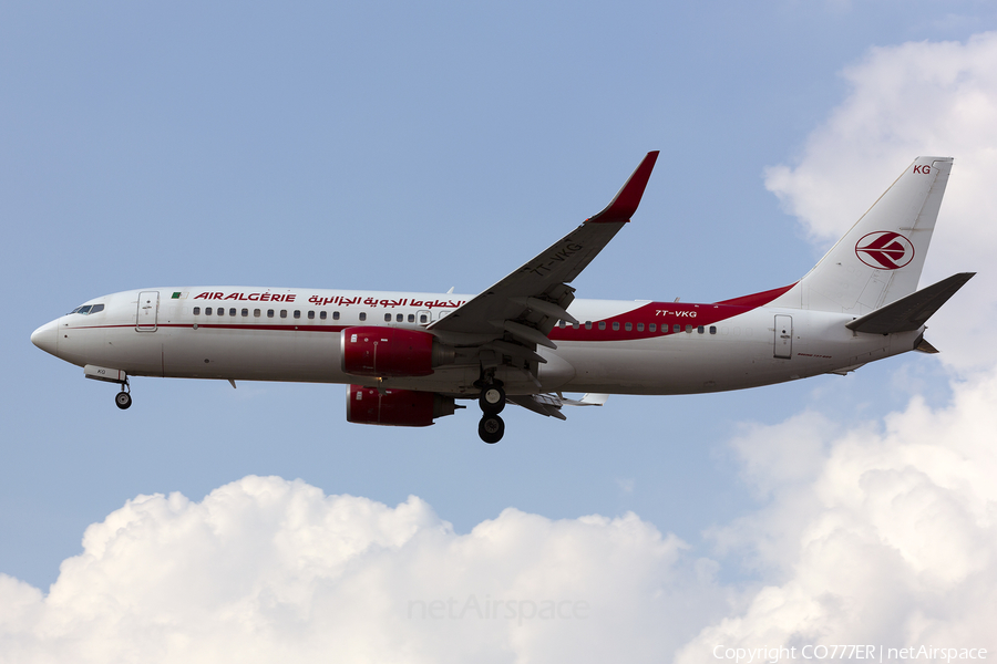 Air Algerie Boeing 737-8D6 (7T-VKG) | Photo 395931