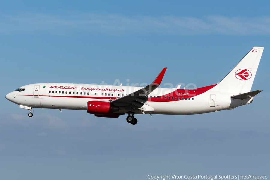 Air Algerie Boeing 737-8D6 (7T-VKG) | Photo 104161