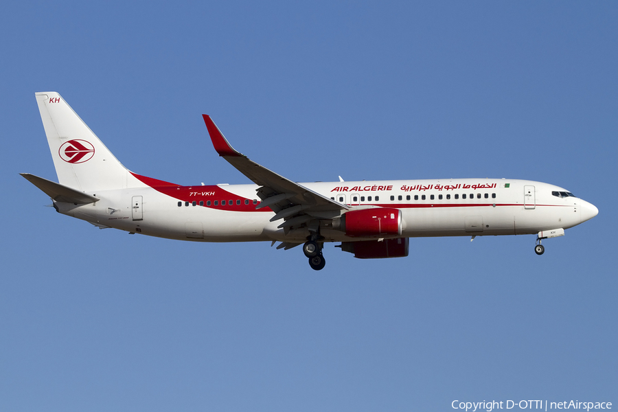 Air Algerie Boeing 737-8D6 (7T-VKH) | Photo 414269