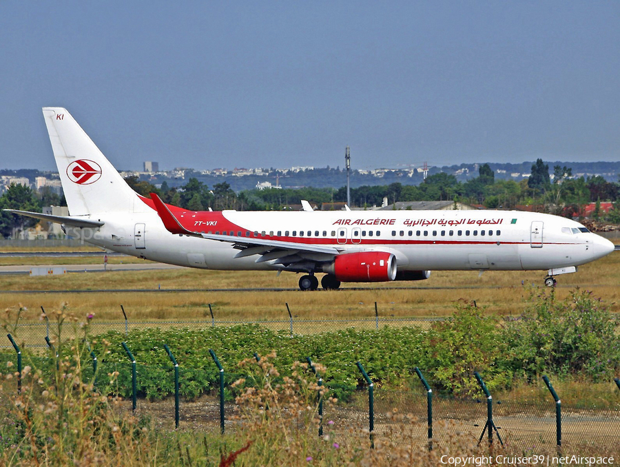 Air Algerie Boeing 737-8D6 (7T-VKI) | Photo 375180