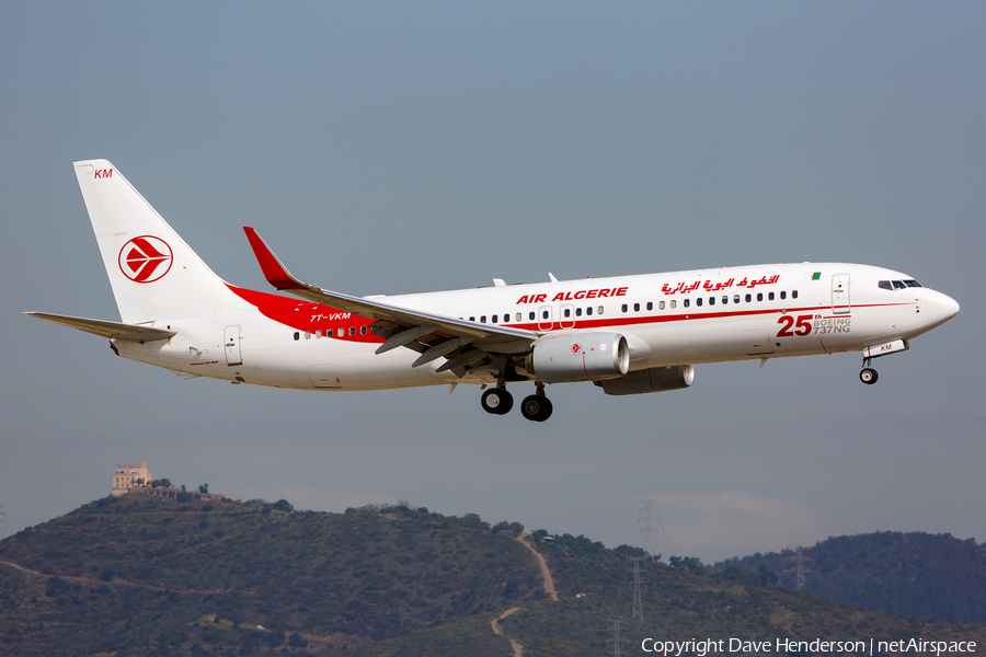 Air Algerie Boeing 737-8D6 (7T-VKM) | Photo 157982