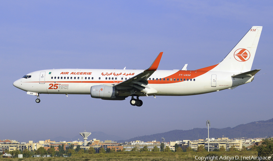 Air Algerie Boeing 737-8D6 (7T-VKM) | Photo 355410