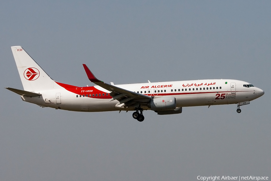 Air Algerie Boeing 737-8D6 (7T-VKM) | Photo 237681