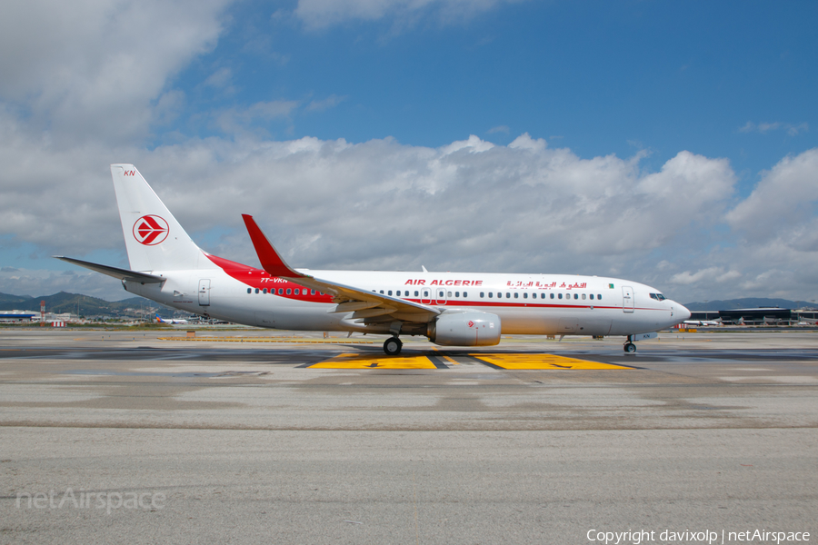 Air Algerie Boeing 737-8D6 (7T-VKN) | Photo 365598