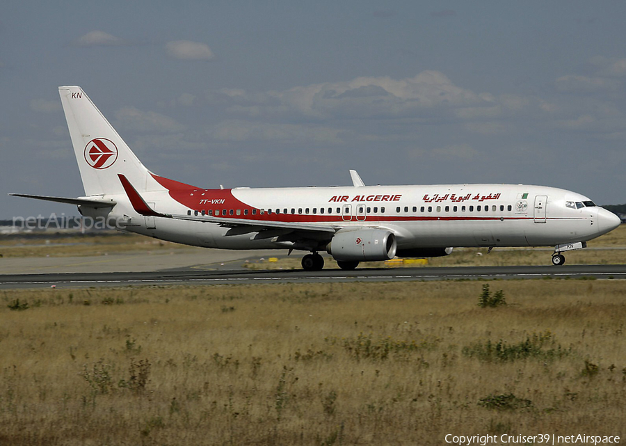 Air Algerie Boeing 737-8D6 (7T-VKN) | Photo 534948