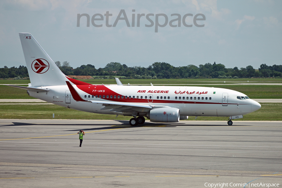 Air Algerie Boeing 737-7D6C (7T-VKS) | Photo 117866