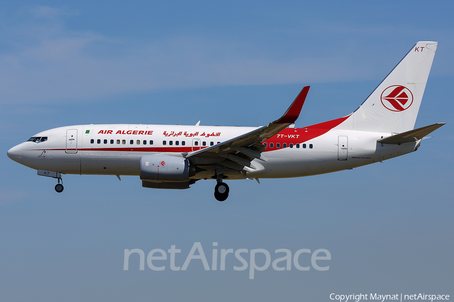 Air Algerie Boeing 737-7D6C (7T-VKT) | Photo 202024