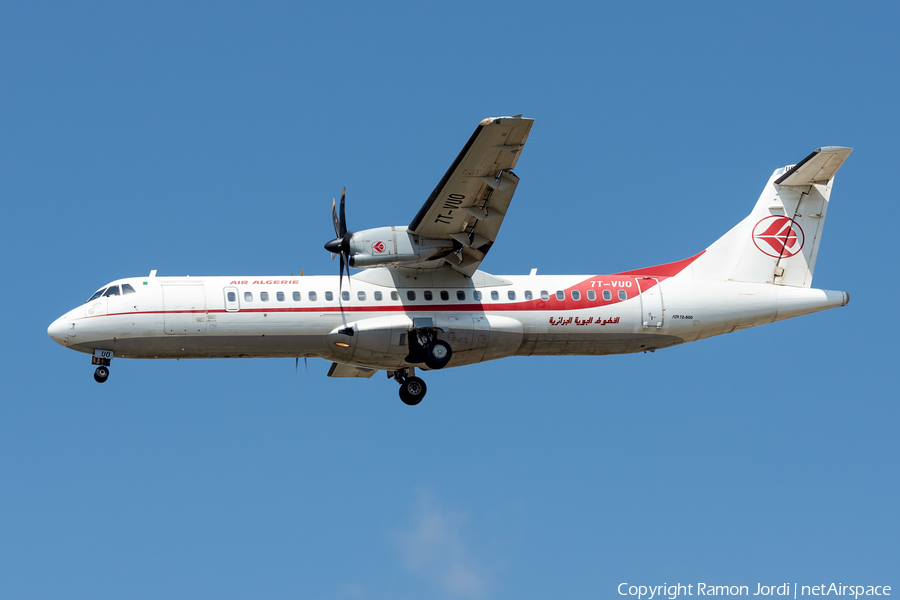 Air Algerie ATR 72-500 (7T-VUO) | Photo 469822