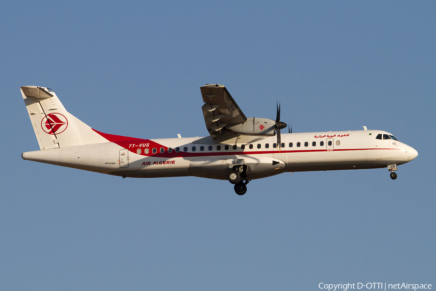 Air Algerie ATR 72-500 (7T-VUS) | Photo 366558