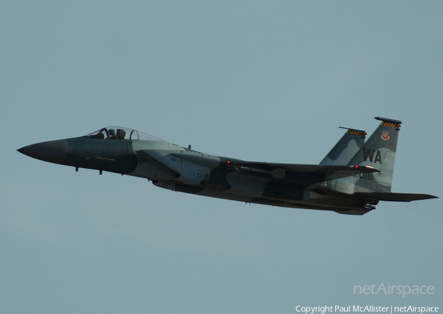 United States Air Force McDonnell Douglas F-15C Eagle (80-0018) | Photo 4676