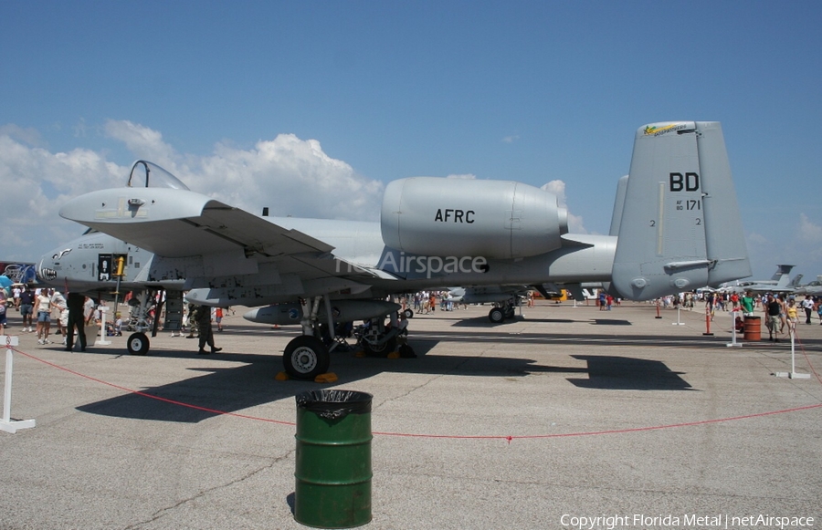 United States Air Force Fairchild Republic A-10A Thunderbolt II (80-0171) | Photo 460279