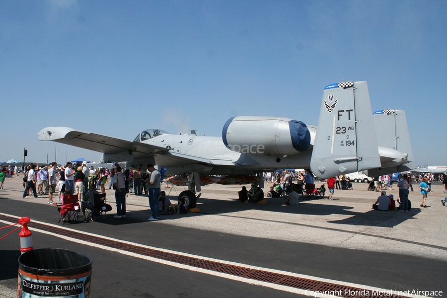 United States Air Force Fairchild Republic A-10C Thunderbolt II (80-0194) | Photo 460285