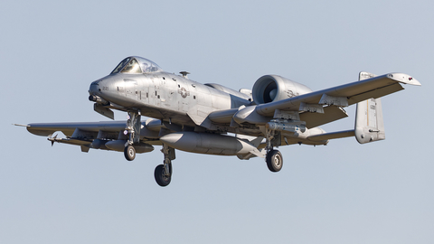 United States Air Force Fairchild Republic A-10A Thunderbolt II (80-0221) at  Schleswig - Jagel Air Base, Germany