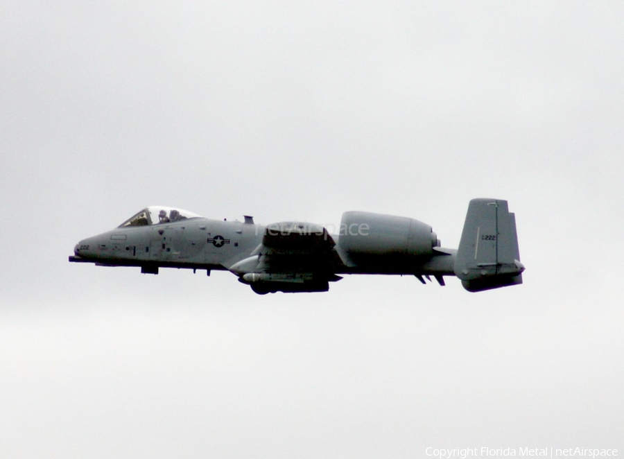 United States Air Force Fairchild Republic A-10A Thunderbolt II (80-0222) | Photo 460312