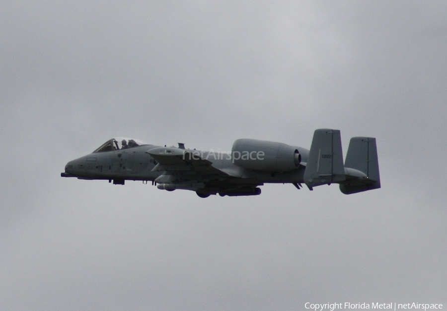 United States Air Force Fairchild Republic A-10A Thunderbolt II (80-0222) | Photo 460313