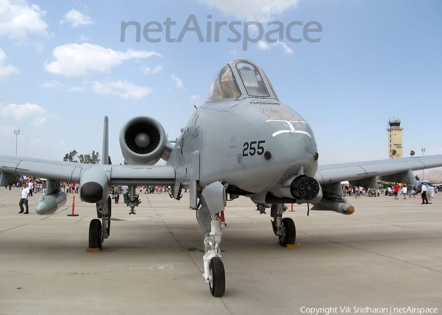 United States Air Force Fairchild Republic OA-10A Thunderbolt II (80-0255) | Photo 36312