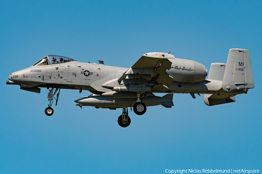 United States Air Force Fairchild Republic A-10C Thunderbolt II (80-0258) | Photo 574186