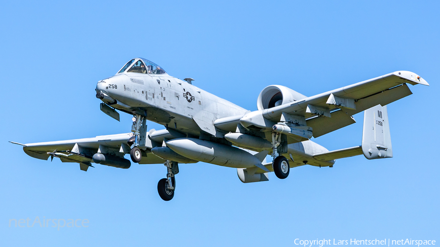 United States Air Force Fairchild Republic A-10C Thunderbolt II (80-0258) | Photo 575412