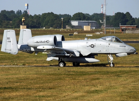 United States Air Force Fairchild Republic A-10C Thunderbolt II (80-0258) at  Schleswig - Jagel Air Base, Germany