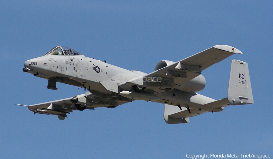 United States Air Force Fairchild Republic A-10A Thunderbolt II (80-0269) | Photo 460412