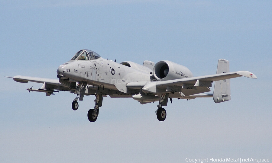 United States Air Force Fairchild Republic A-10A Thunderbolt II (80-0269) | Photo 460417