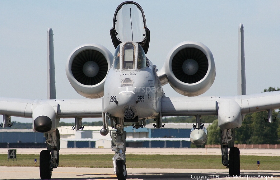 United States Air Force Fairchild Republic A-10A Thunderbolt II (80-0269) | Photo 460418
