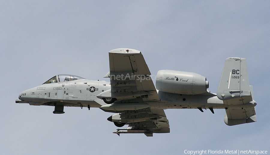 United States Air Force Fairchild Republic A-10A Thunderbolt II (80-0269) | Photo 460419