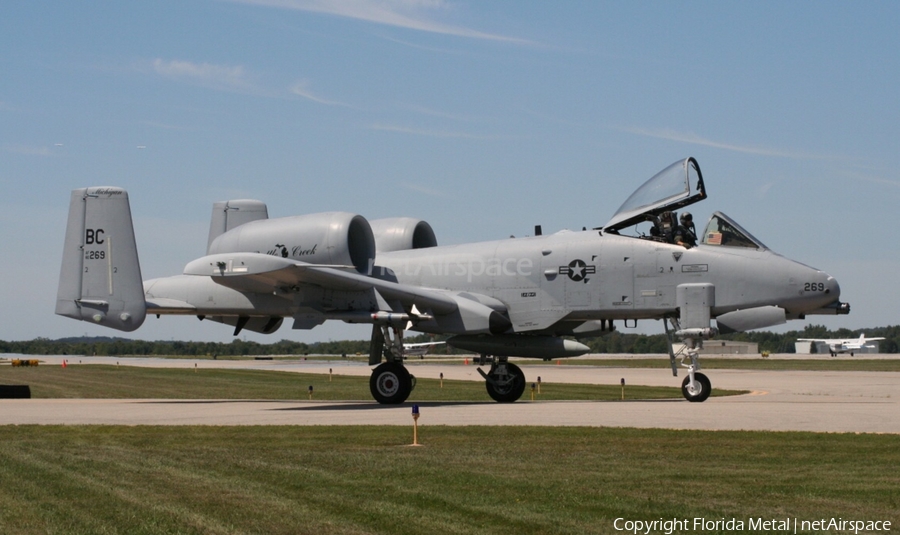 United States Air Force Fairchild Republic A-10A Thunderbolt II (80-0269) | Photo 460424