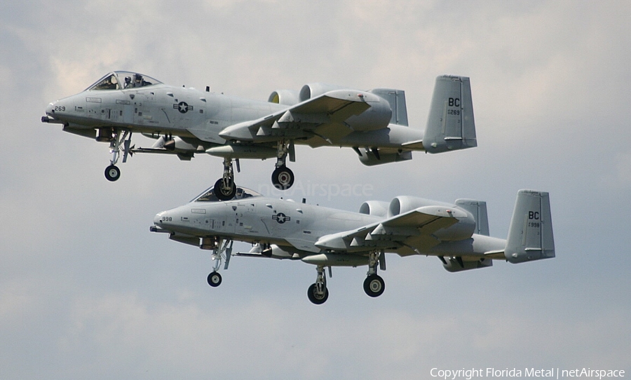 United States Air Force Fairchild Republic A-10A Thunderbolt II (80-0269) | Photo 460425