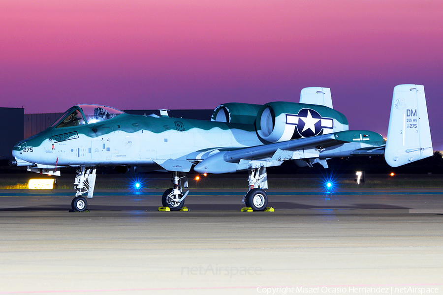 United States Air Force Fairchild Republic A-10C Thunderbolt II (80-0275) | Photo 406481