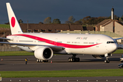 Japan Air Self-Defense Force Boeing 777-3SB(ER) (80-1111) at  Glasgow - Prestwick, United Kingdom