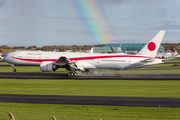 Japan Air Self-Defense Force Boeing 777-3SB(ER) (80-1111) at  Glasgow - Prestwick, United Kingdom