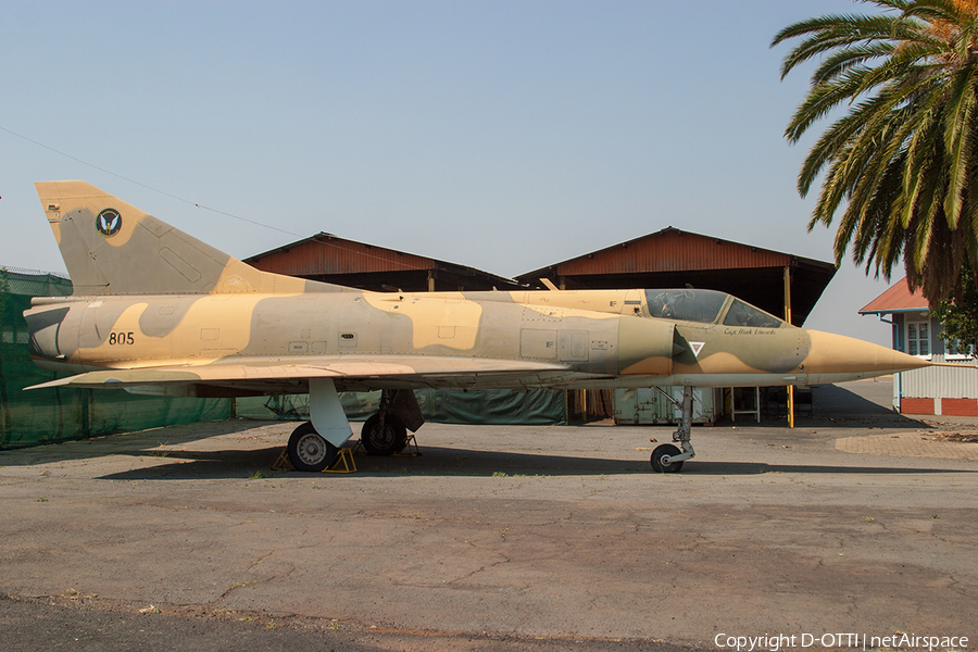 South African Air Force Dassault Mirage IIICZ (805) | Photo 206538