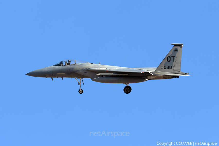 United States Air Force McDonnell Douglas F-15C Eagle (81-0030) | Photo 421725