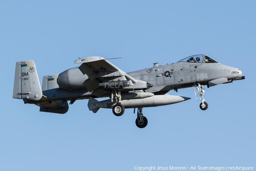 United States Air Force Fairchild Republic A-10C Thunderbolt II (81-0983) | Photo 171234