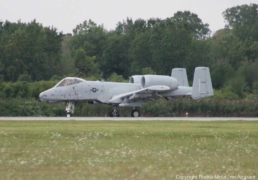 United States Air Force Fairchild Republic A-10C Thunderbolt II (81-0996) | Photo 460533