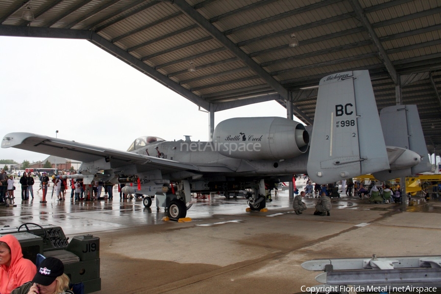 United States Air Force Fairchild Republic A-10C Thunderbolt II (81-0998) | Photo 460535