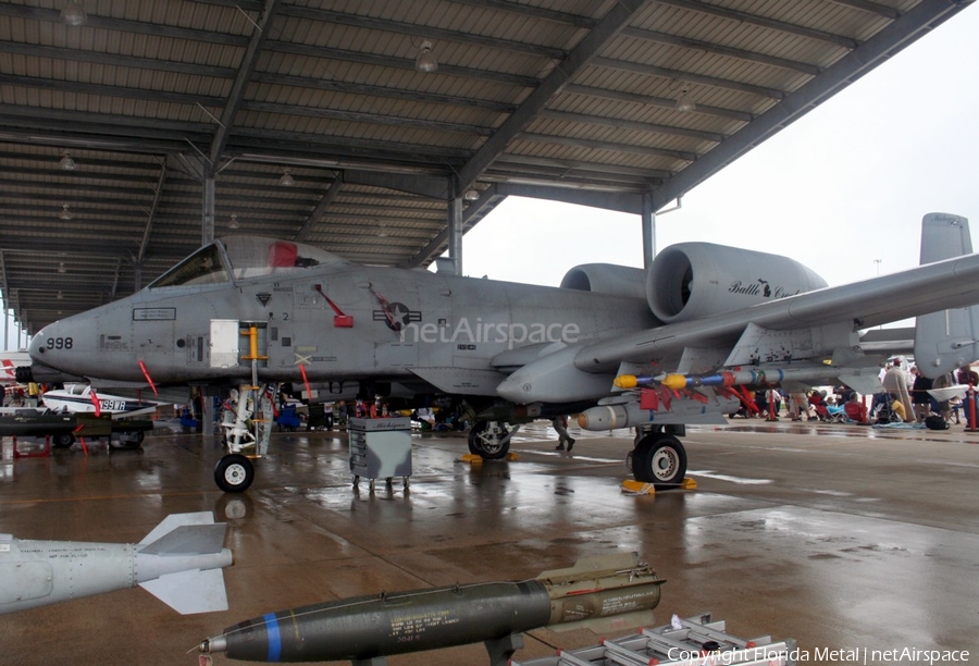 United States Air Force Fairchild Republic A-10C Thunderbolt II (81-0998) | Photo 460536