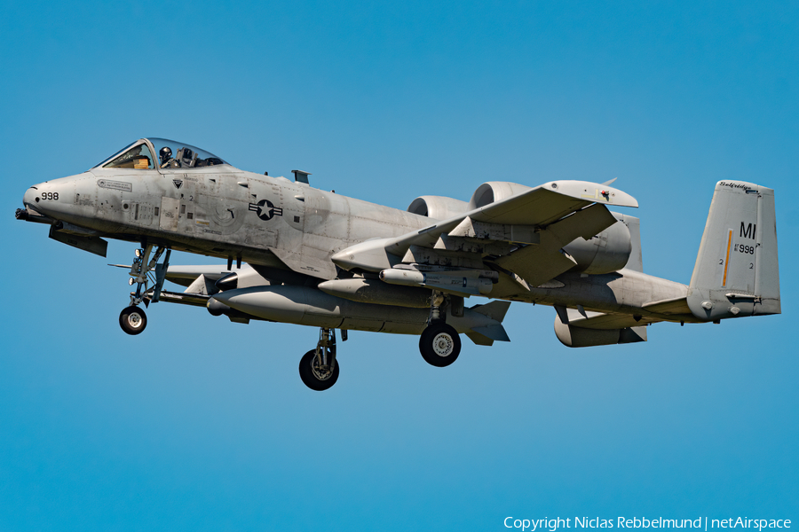 United States Air Force Fairchild Republic A-10C Thunderbolt II (81-0998) | Photo 574190