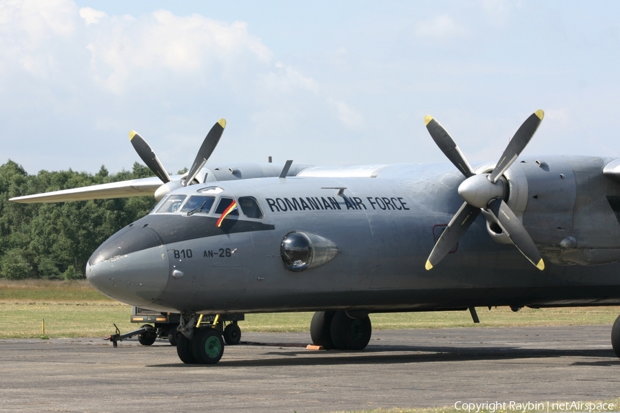 Romanian Air Force (Forțele Aeriene Române) Antonov An-26 (810) | Photo 553018