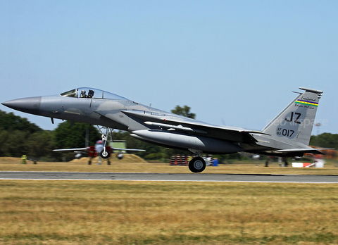 United States Air Force McDonnell Douglas F-15C Eagle (82-0017) at  Hohn - NATO Flugplatz, Germany