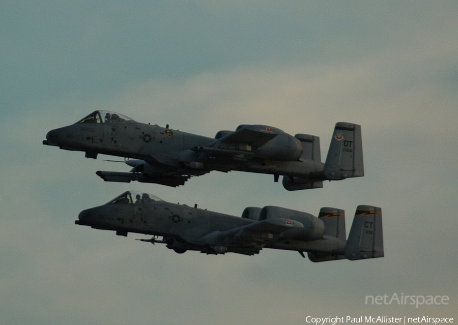 United States Air Force Fairchild Republic A-10A Thunderbolt II (82-0658) | Photo 4684