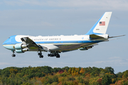 United States Air Force Boeing VC-25A (82-8000) at  Windsor Locks - Bradley International, United States