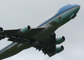 United States Air Force Boeing VC-25A (82-8000) at  Belfast / Aldergrove - International, United Kingdom