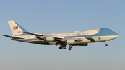 United States Air Force Boeing VC-25A (82-8000) at  Brussels - International, Belgium