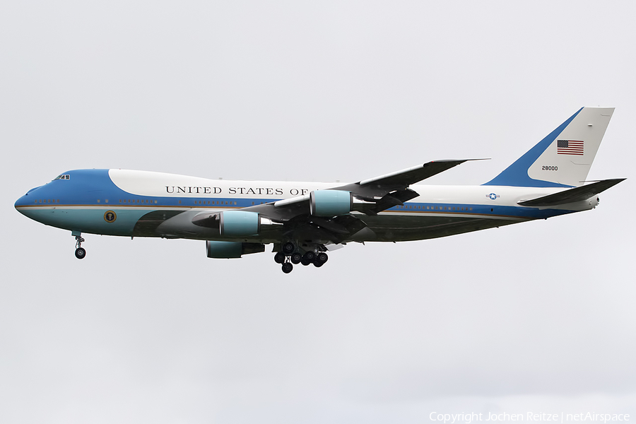 United States Air Force Boeing VC-25A (82-8000) | Photo 106256