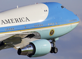 United States Air Force Boeing VC-25A (82-8000) at  Hamburg - Fuhlsbuettel (Helmut Schmidt), Germany