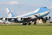 United States Air Force Boeing VC-25A (82-8000) at  Hamburg - Fuhlsbuettel (Helmut Schmidt), Germany