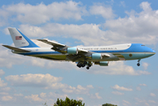 United States Air Force Boeing VC-25A (82-8000) at  Hamburg - Fuhlsbuettel (Helmut Schmidt), Germany