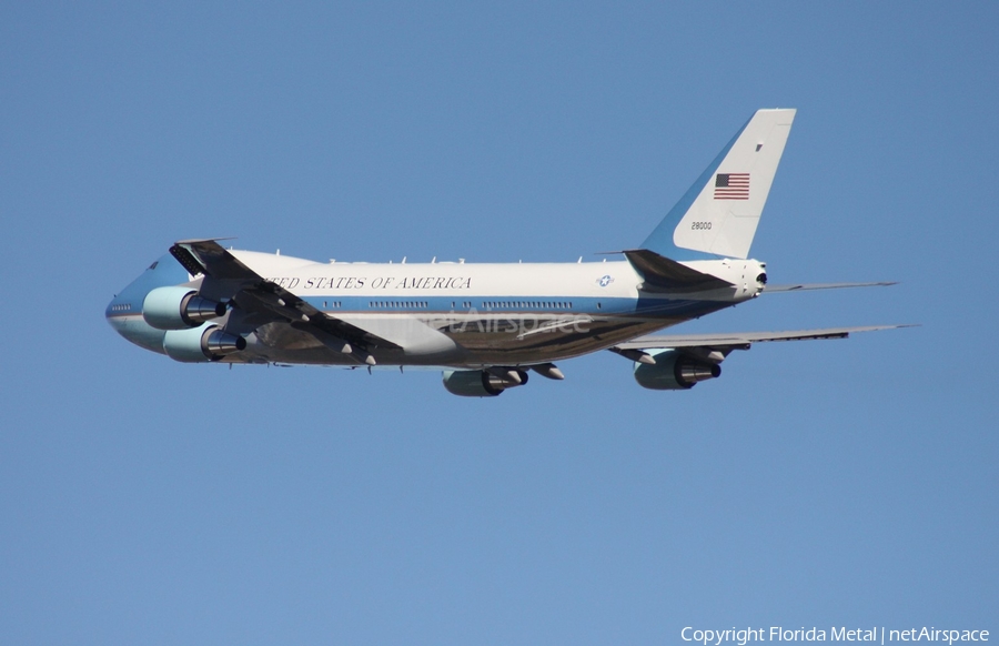 United States Air Force Boeing VC-25A (82-8000) | Photo 460727
